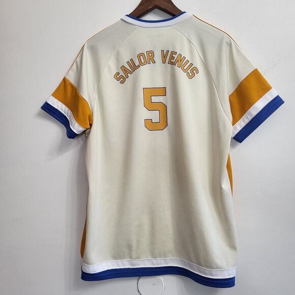 Women's Blouse - Cream and Orange - Picture 2 of 6